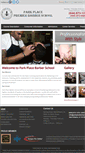 Mobile Screenshot of parkplacebarberschool.com